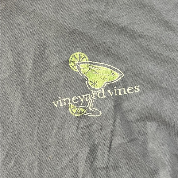 Vineyard Vines Men's Slate Blue T-Shirt - Picture 3 of 5
